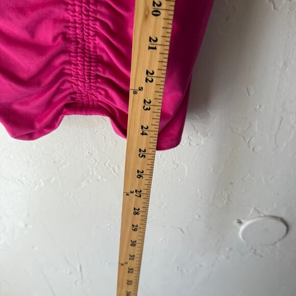 Soybu‎ Pink Ruched Racerback Active Tank Top Size M  Yoga Workout Stretch - Picture 8 of 8